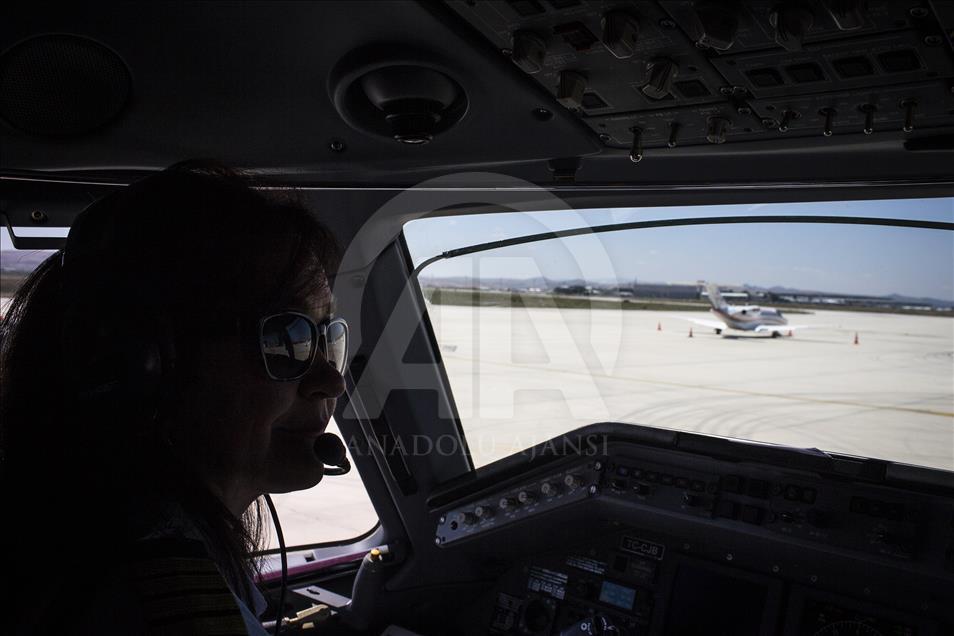 Gökyüzünün hayat kurtaran kadın pilotu