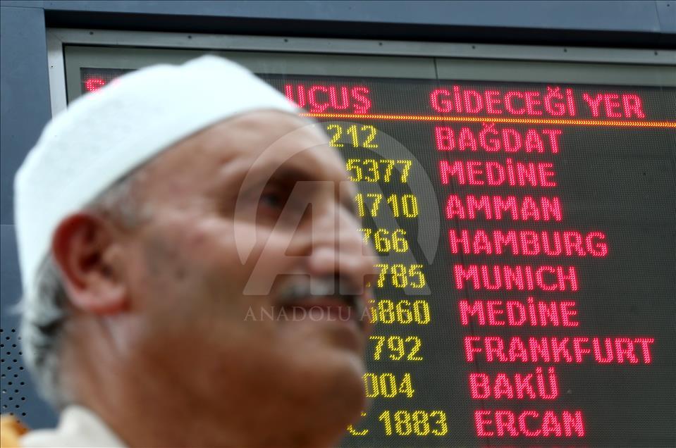 Ankara'dan ilk hacı kafilesi yola çıktı
