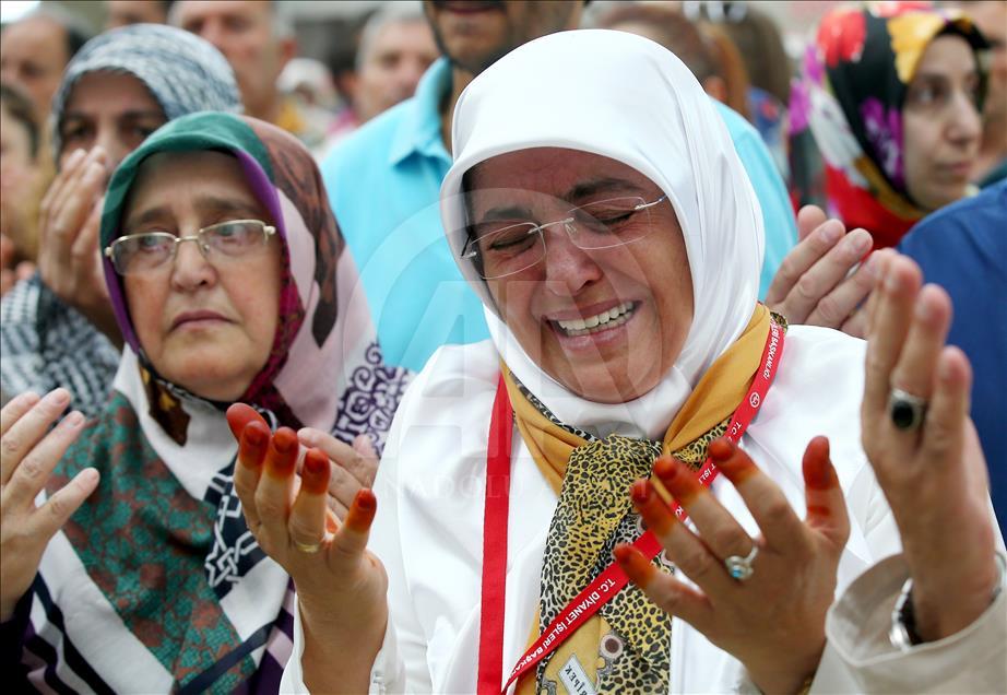 Ankara'dan ilk hacı kafilesi yola çıktı