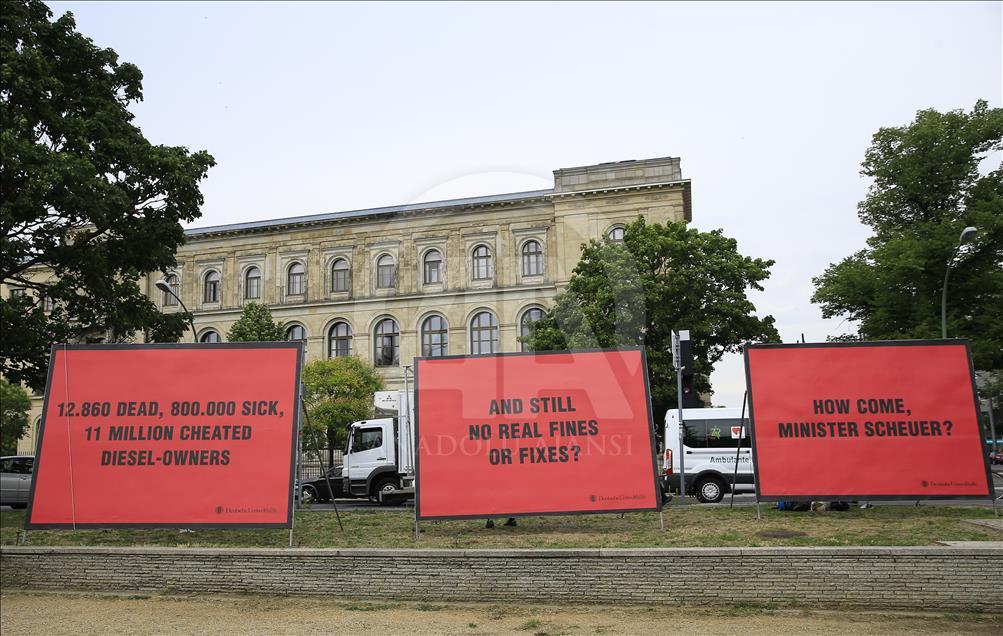تظاهرات هواداران محیط زیست در آلمان