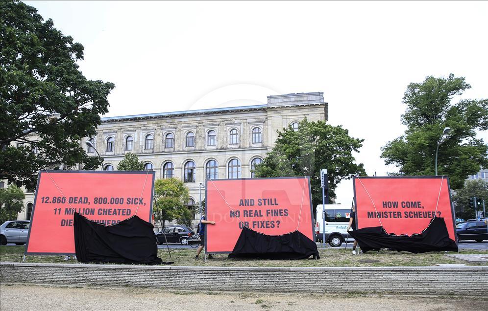 تظاهرات هواداران محیط زیست در آلمان