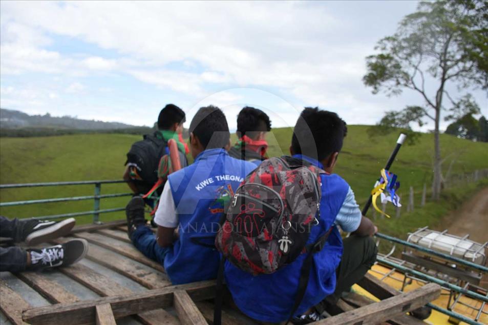 La comunidad nasa fortalece su guardia indígena Colombia
