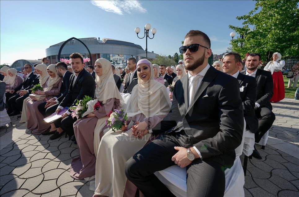 Sarajevo: Kolektivno šerijatsko vjenčanje 60 mladih bračnih parova