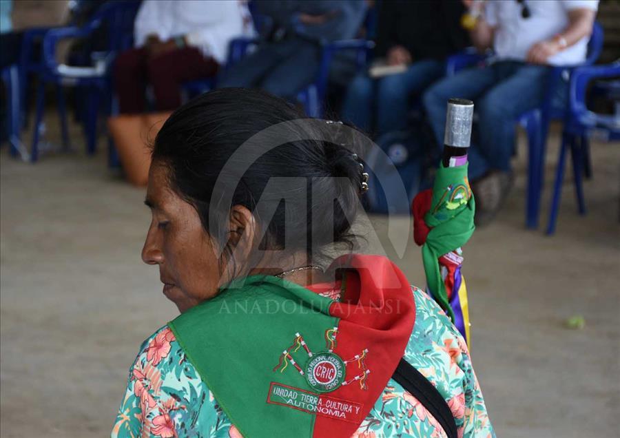 La comunidad nasa fortalece su guardia indígena Colombia