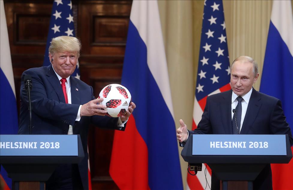 Vladimir Putin - Donald Trump basın toplantısı