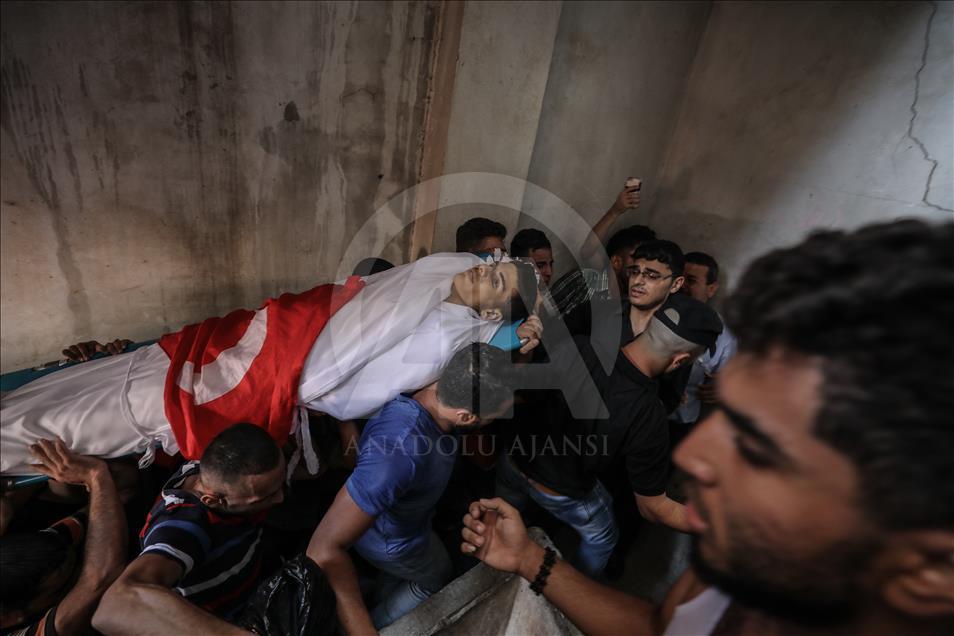 В Газе похоронили палестинцев, убитых армией Израиля 
