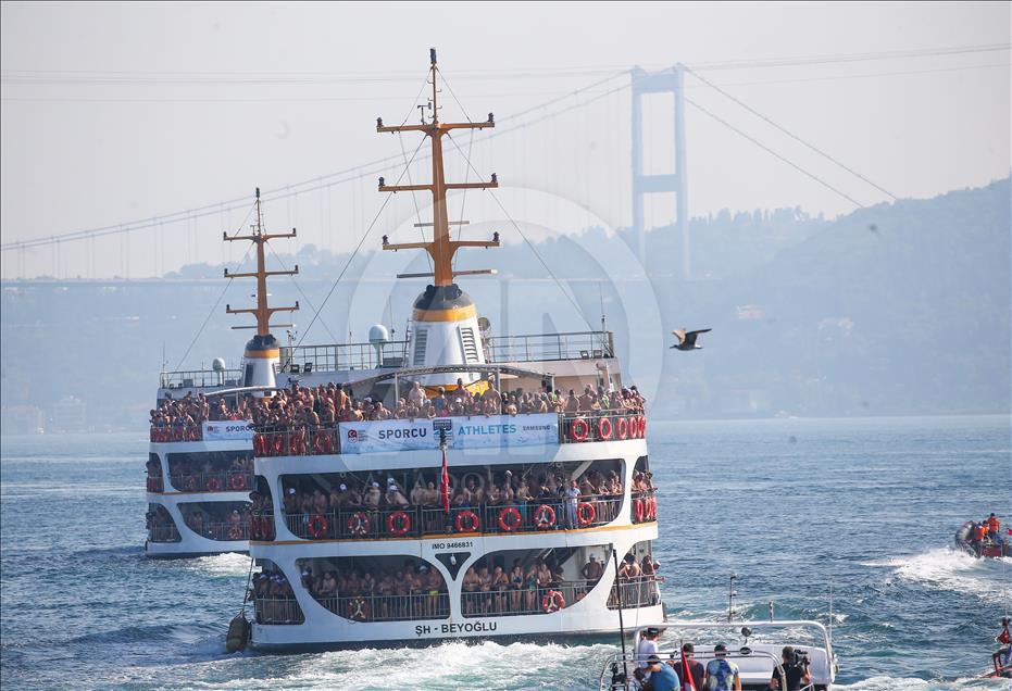 مضيق البوسفور باسطنبول يستضيف "بطولة سامسونغ عبر القارات"