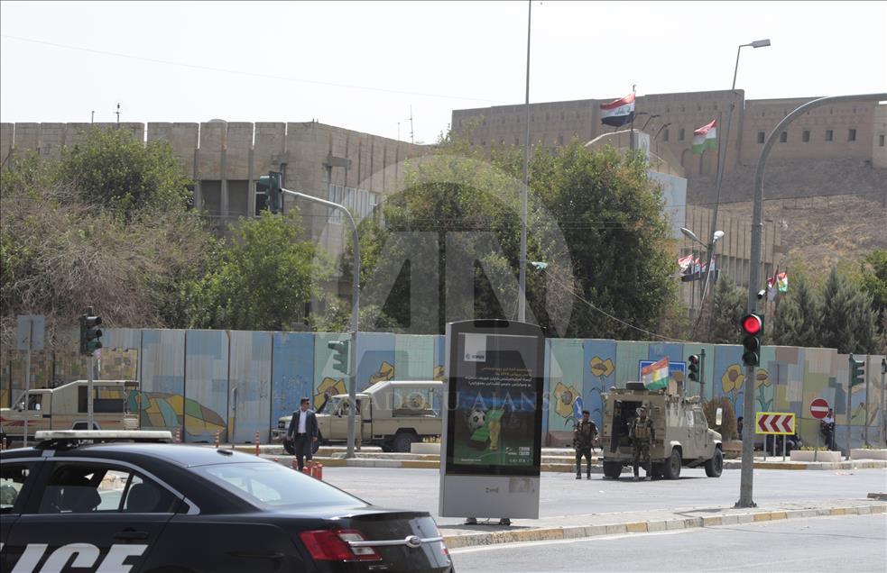 مسلحان يقتحمان مبنى محافظة أربيل شمالي العراق