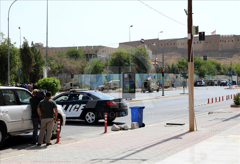 مسلحان يقتحمان مبنى محافظة أربيل شمالي العراق