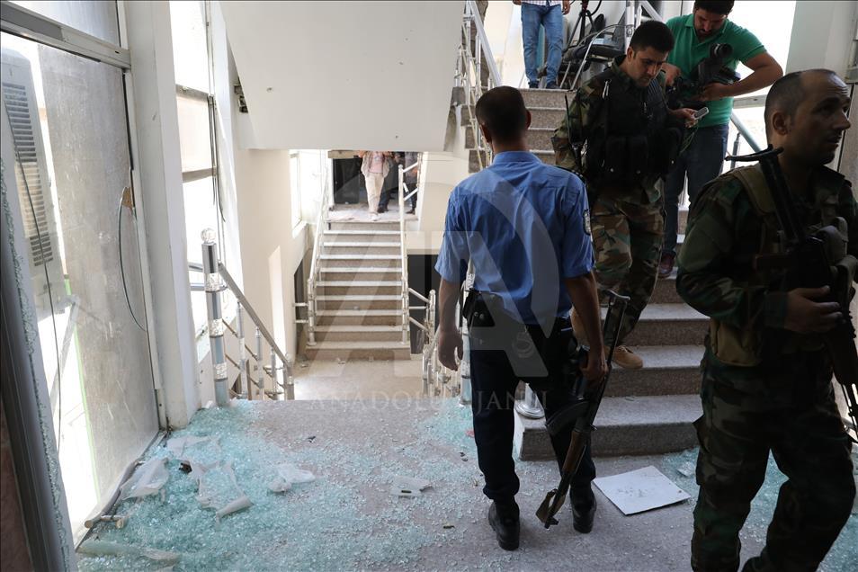 حمله افراد مسلح به ساختمان استانداری اربیل
