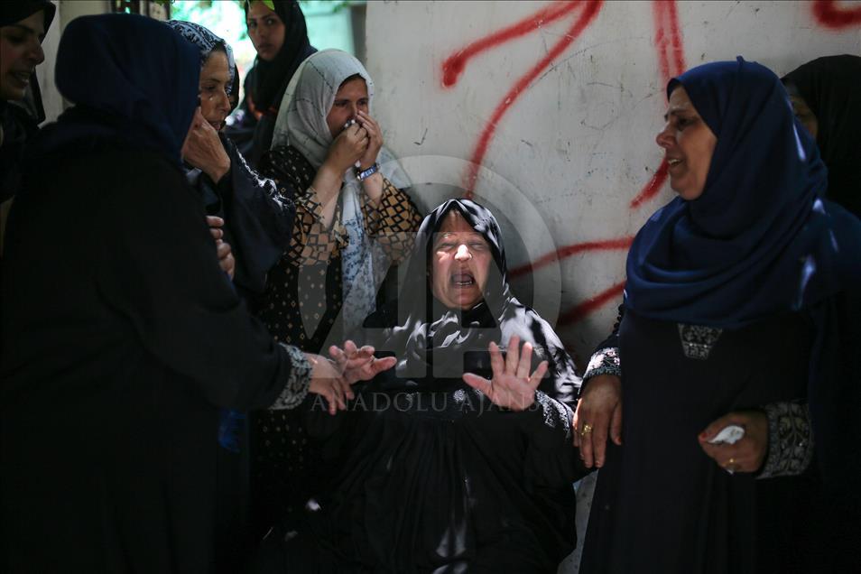 Gazze şehidini uğurladı
