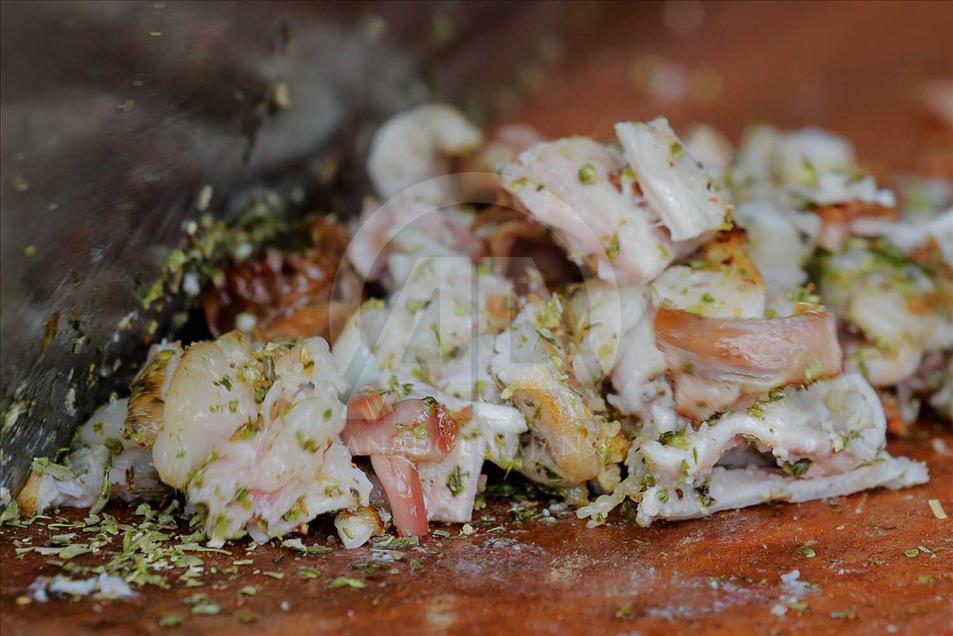 El Kokorec, una de las comidas tradicionales de Turquía