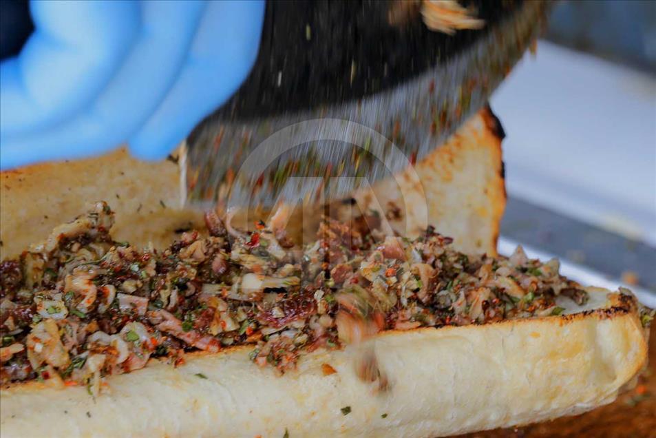 El Kokorec, una de las comidas tradicionales de Turquía
