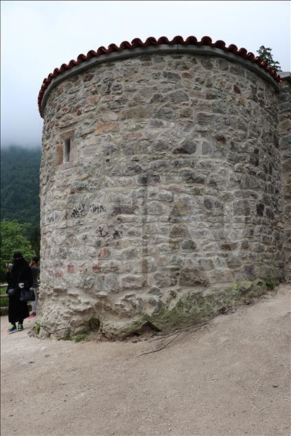 Sümela'nın "Aya Varvara"sına turist ilgisi