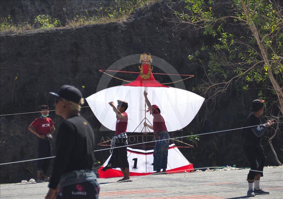 Festival layang-layang di Bali, Indonesia
