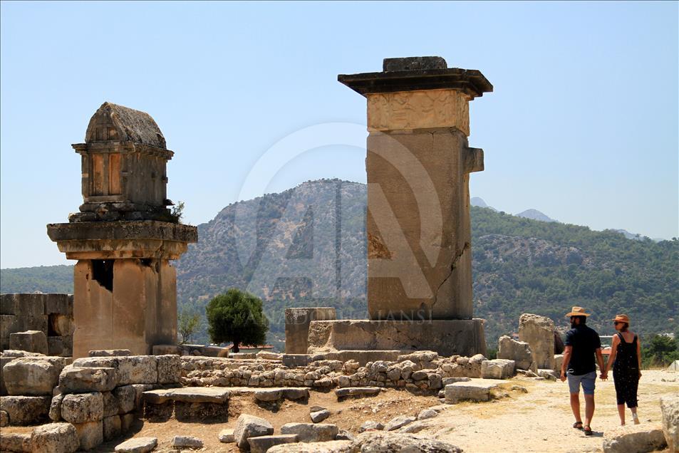 Düşmana teslim olmayı asla düşünmeyenlerin şehri: Xanthos
