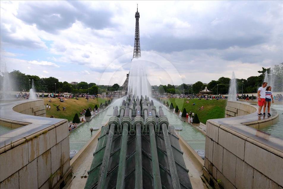 Ola de calor en París