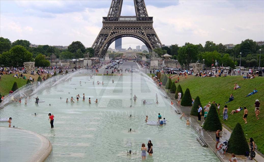 Ola de calor en París