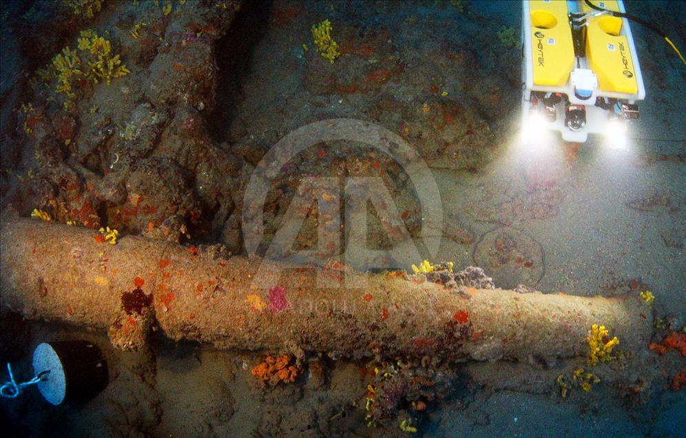 Osmanlı'nın deniz zaferinin izleri gün yüzüne çıkarıldı
