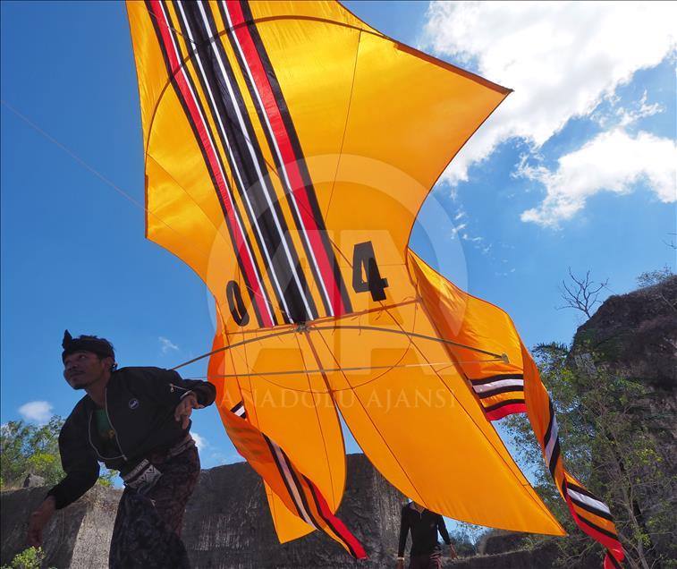 Festival layang-layang di Bali, Indonesia