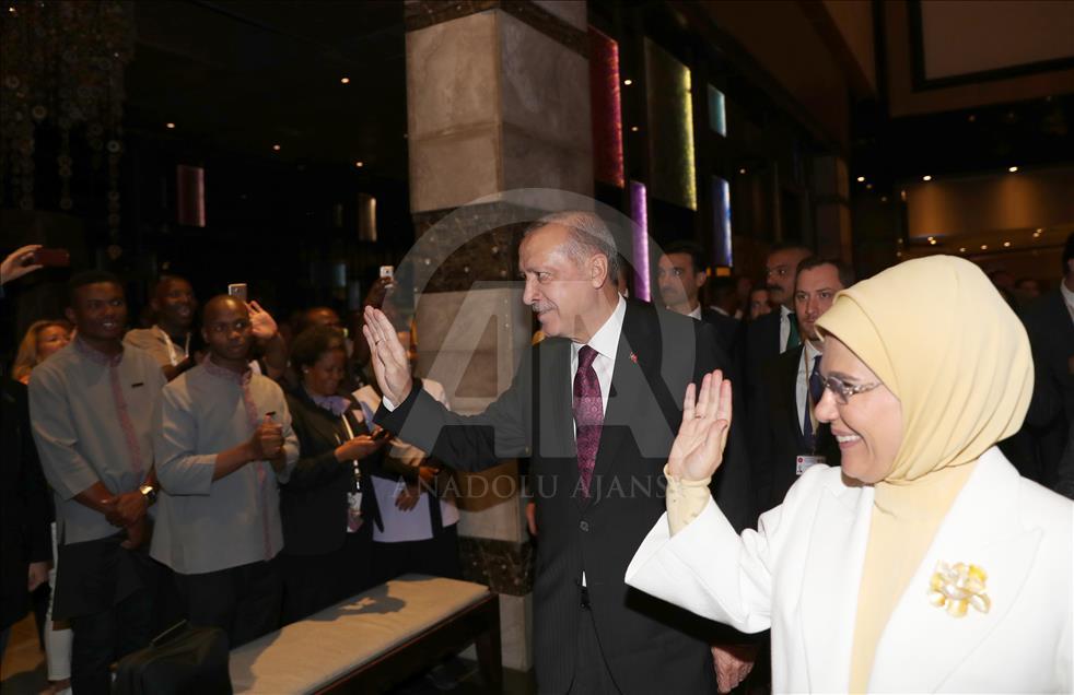 Cumhurbaşkanı Erdoğan Güney Afrika'da
