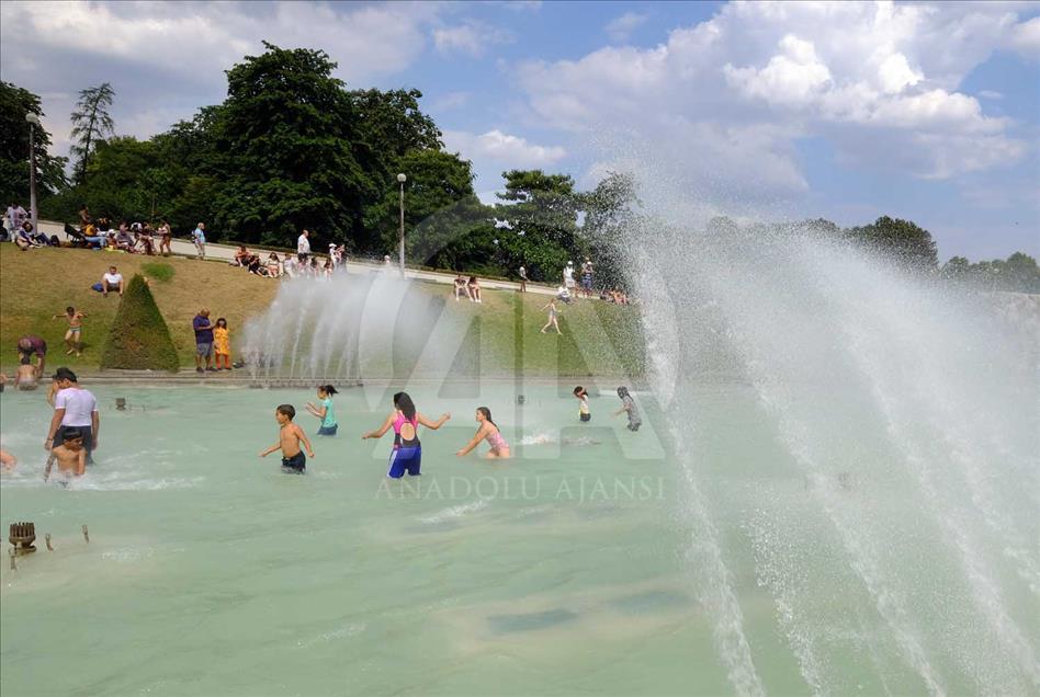 Ola de calor en París