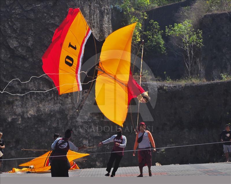 Festival layang-layang di Bali, Indonesia