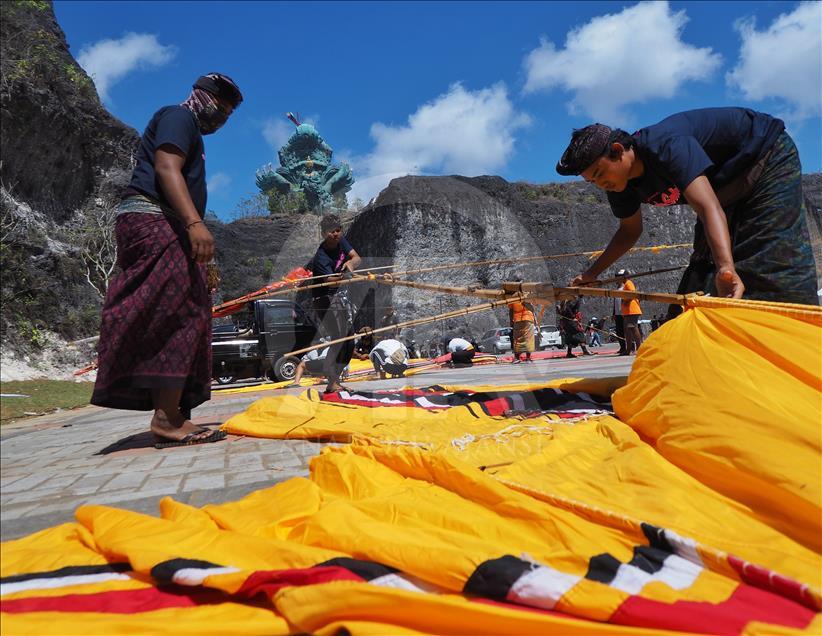 Festival layang-layang di Bali, Indonesia