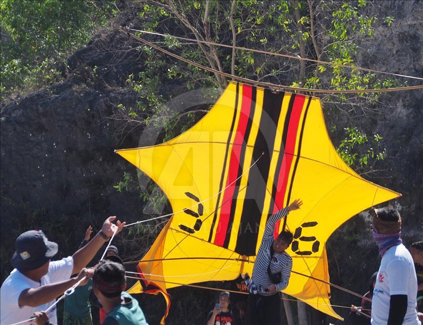 Festival layang-layang di Bali, Indonesia