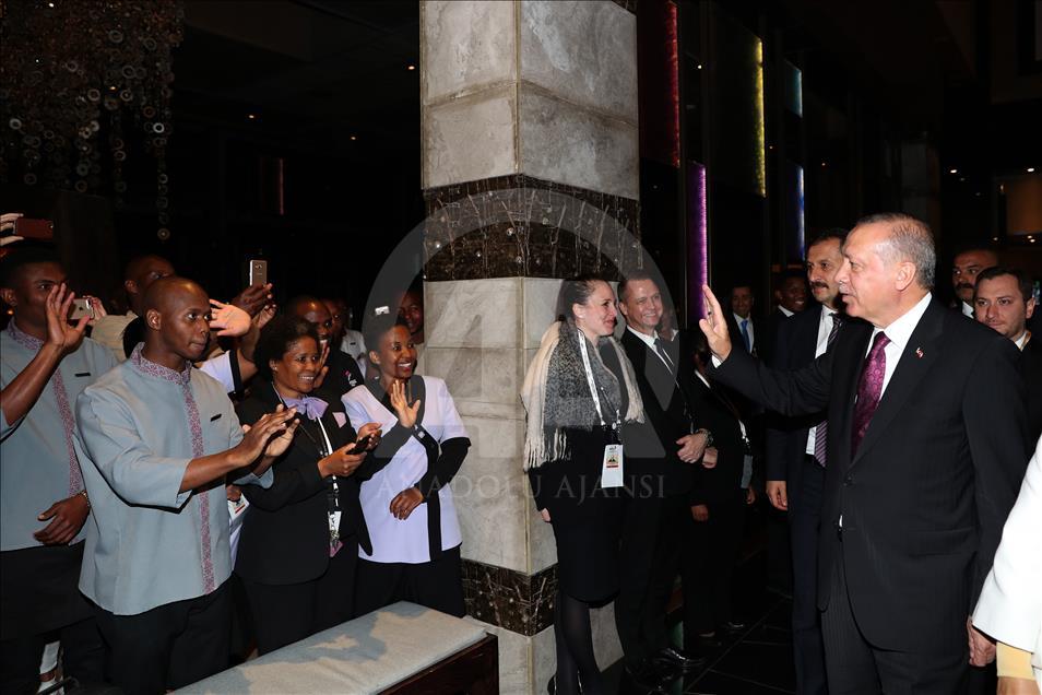 Cumhurbaşkanı Erdoğan Güney Afrika'da