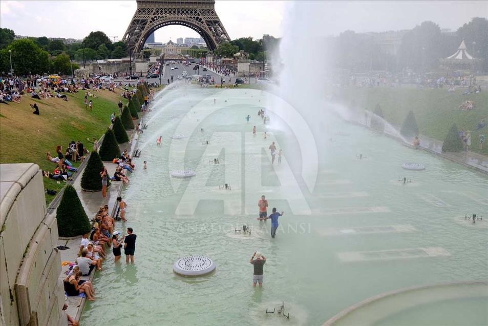 Ola de calor en París