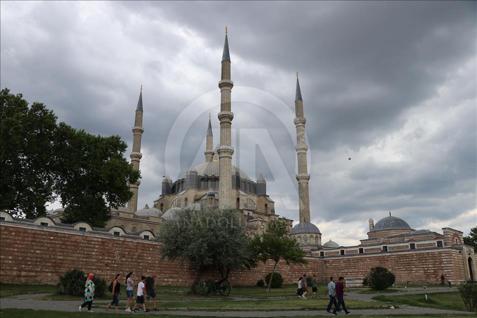 Мечеть Селимие - шедевр османской архитектуры
