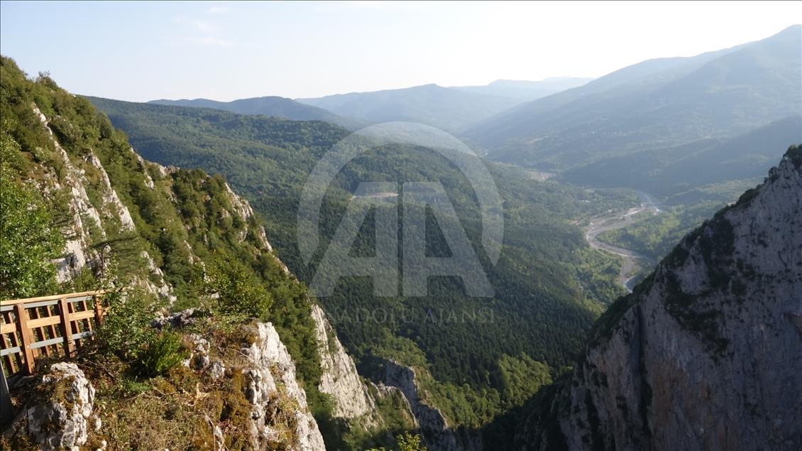 Valla Kanyonu "seyir terası" tamamlandı