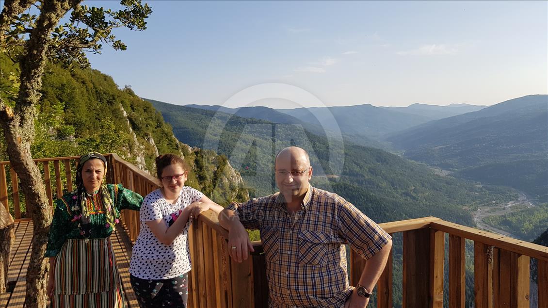 Valla Kanyonu "seyir terası" tamamlandı