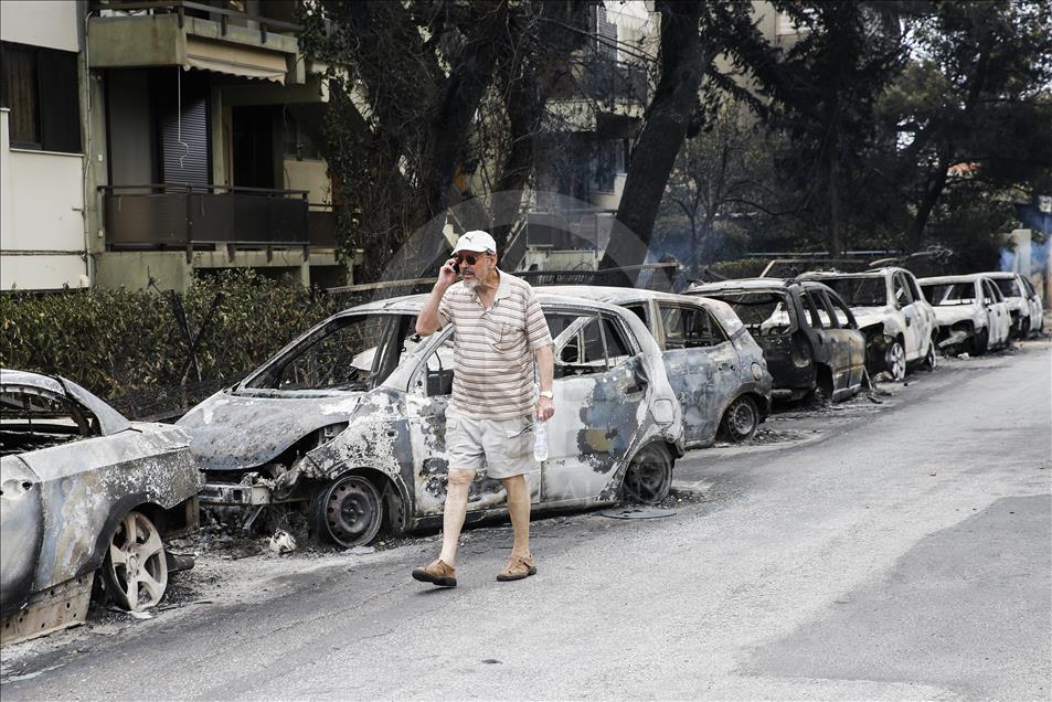 Greece wildfires