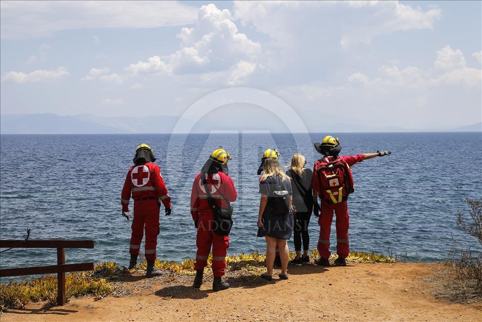 Greece wildfires