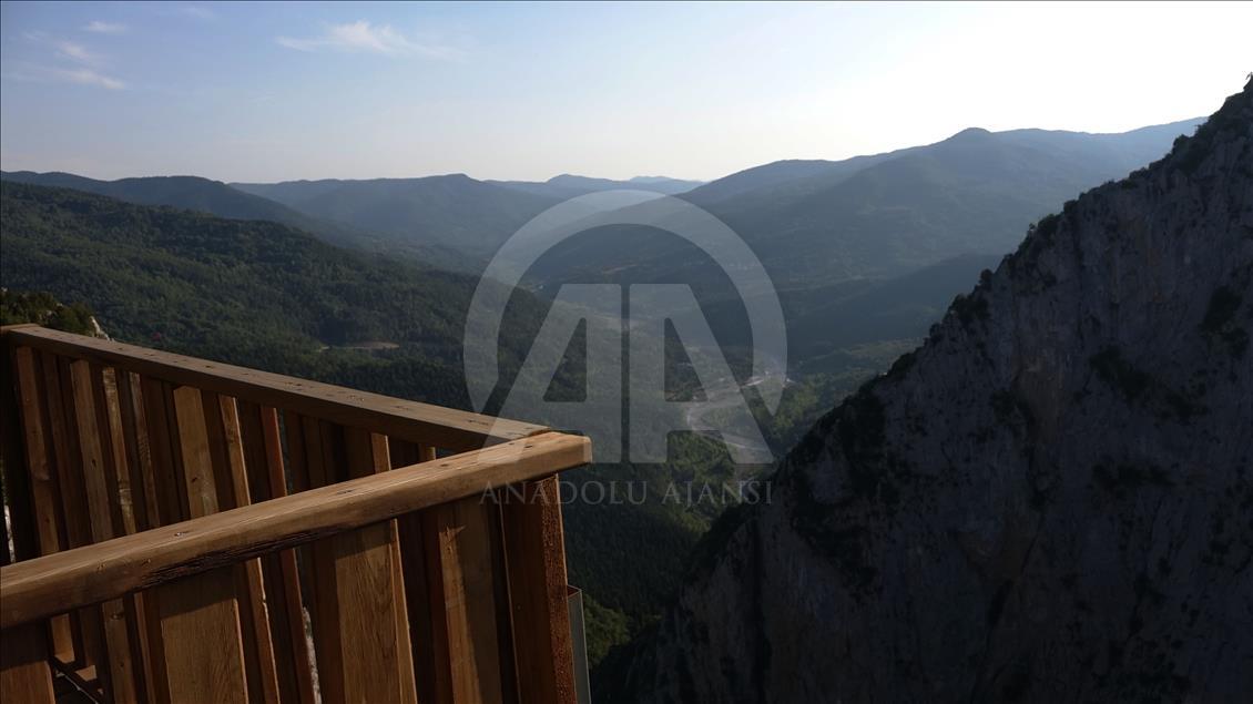 Valla Kanyonu "seyir terası" tamamlandı