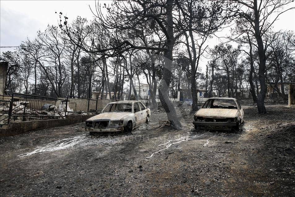 Greece wildfires