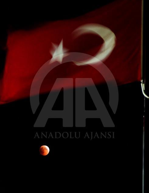 Hatay'da dolunay
