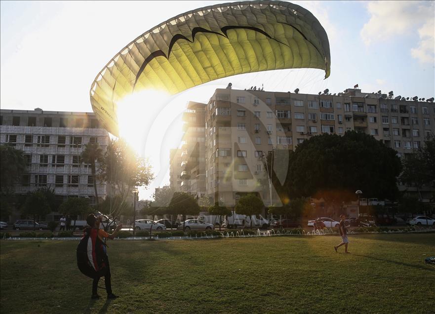 Yamaç Paraşütçülerinin Yeni Gözdesi Adana Anadolu Ajansı 