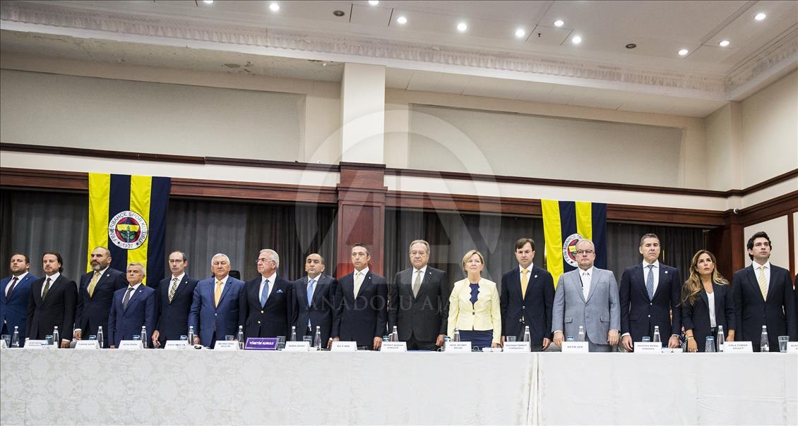 Fenerbahçe Kulübü Yüksek Divan Kurulunun toplantısı başladı