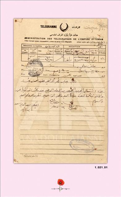 Birinci Dünya Savaşı'nın tarihi belleği Devlet Arşivlerinde korunuyor