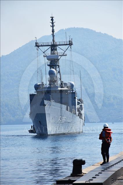 TCG Gediz yurda döndü