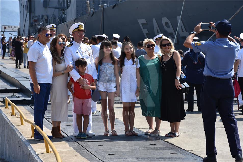 TCG Gediz yurda döndü