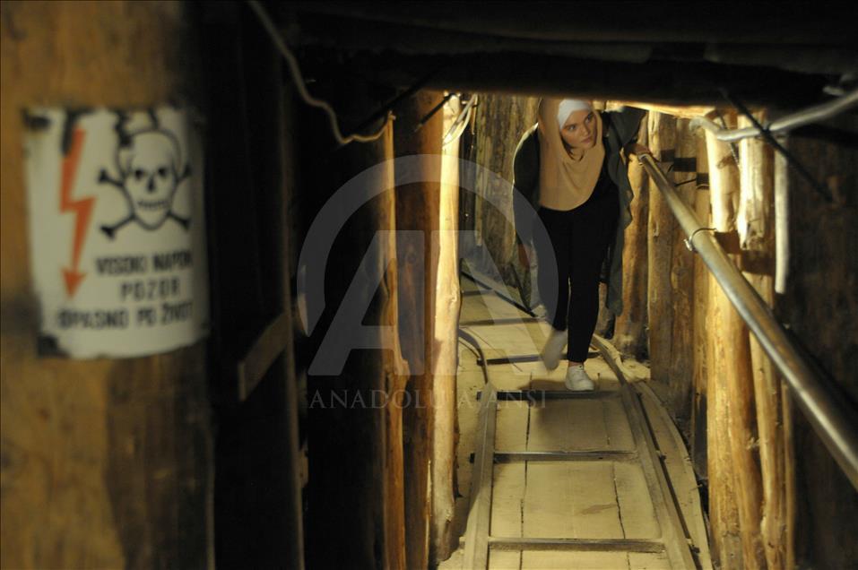 Sarajevo's 'Tunnel of Hope' marks 25th year