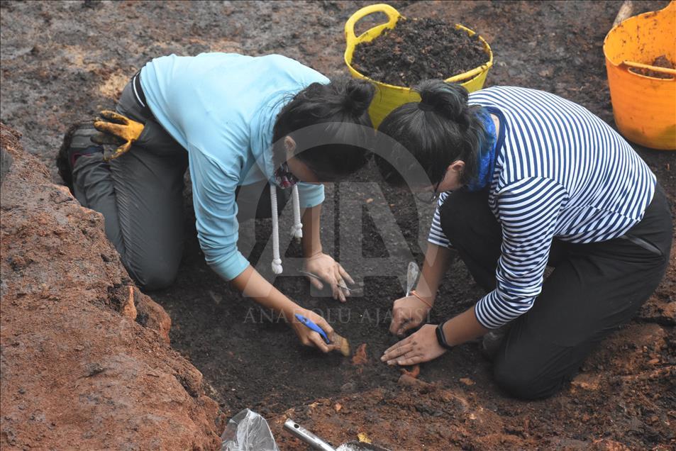 Ordu'da 2 bin 100 yıllık üç heykel bulundu