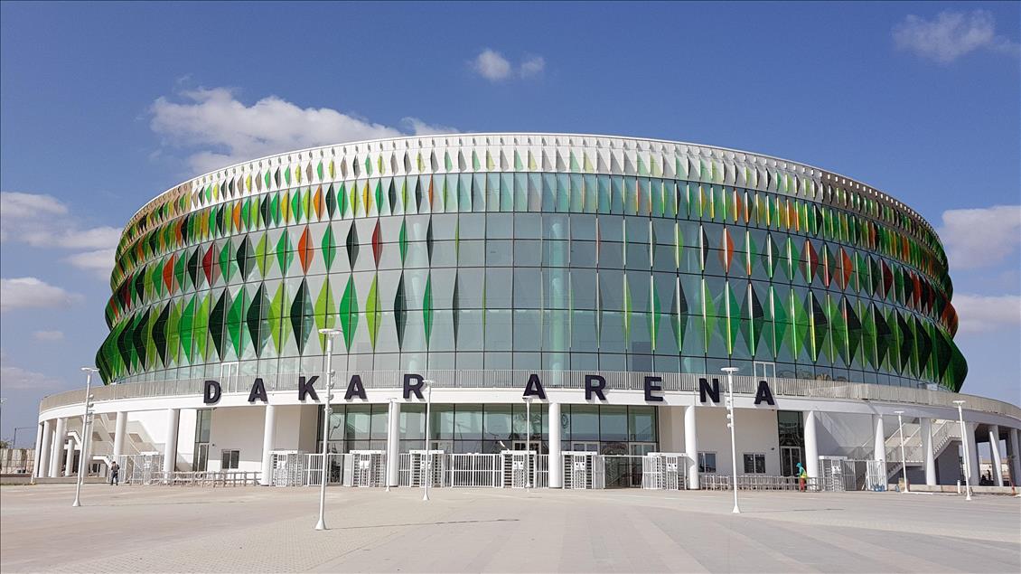 Senegal'de Türk firmalarının yapımını üstlendiği spor kompleksi