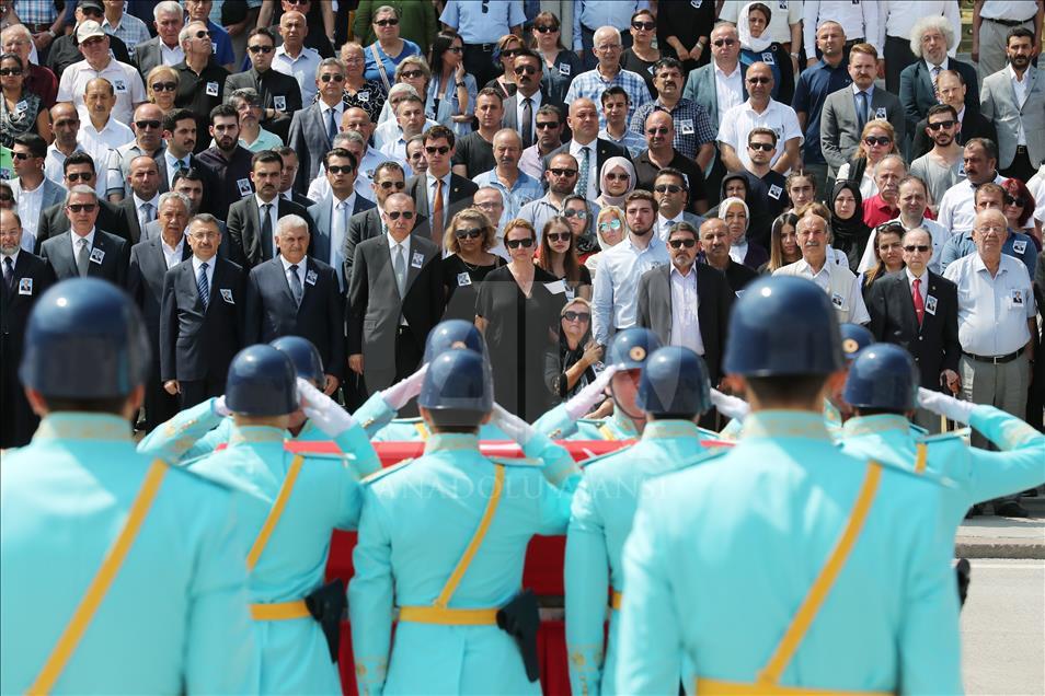 Erdoğan, AK Parti Niğde Milletvekili Göksel'in cenaze törenine katıldı