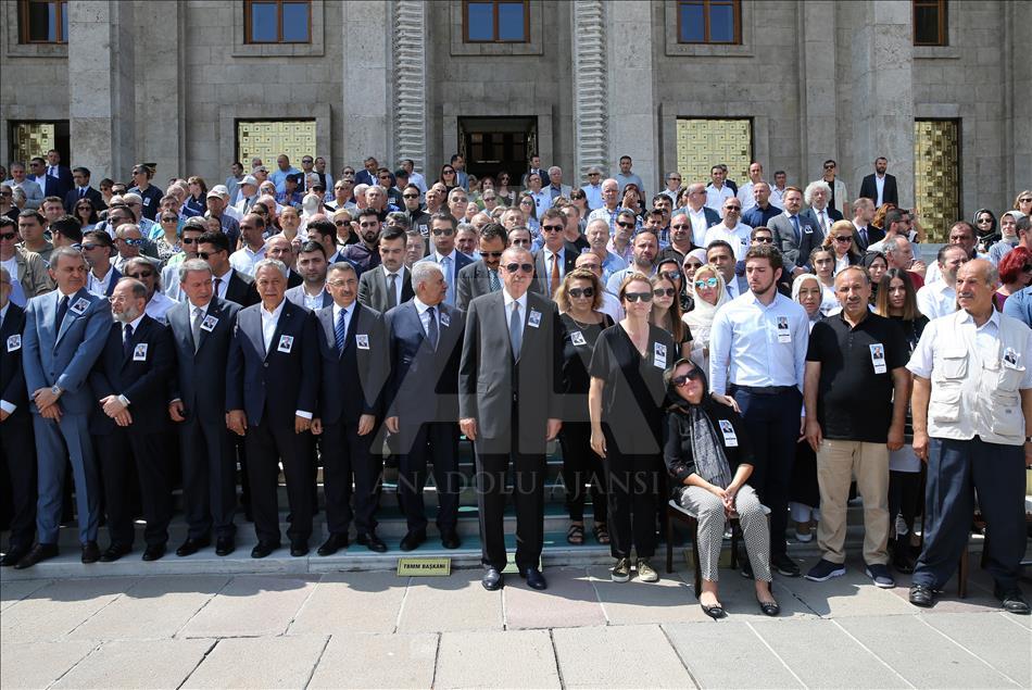 Erdoğan, AK Parti Niğde Milletvekili Göksel'in cenaze törenine katıldı