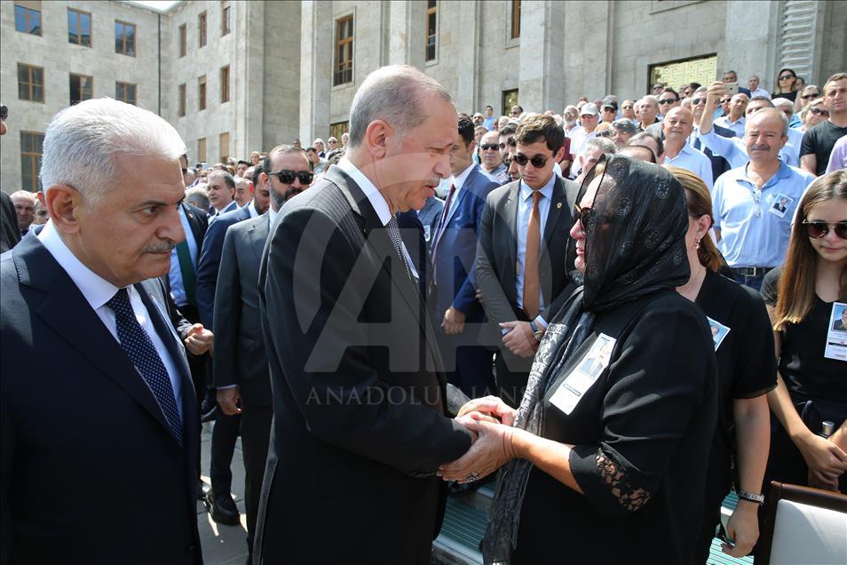 Erdoğan, AK Parti Niğde Milletvekili Göksel'in cenaze törenine katıldı